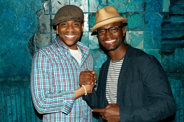 Antione L. Smith, Taye Diggs Photo