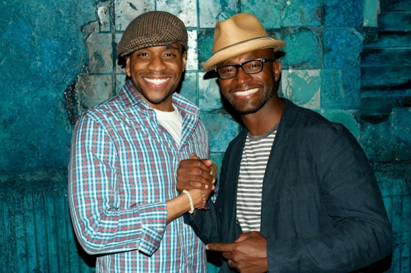 Photo Flash: Taye Diggs Visits MEMPHIS! Image
