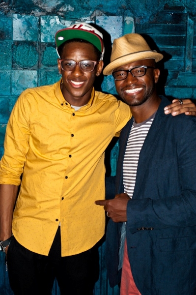 Photo Flash: Taye Diggs Visits MEMPHIS! Image