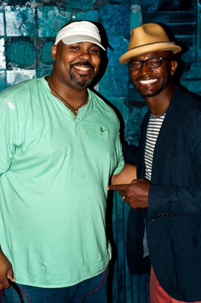 Photo Flash: Taye Diggs Visits MEMPHIS! Image