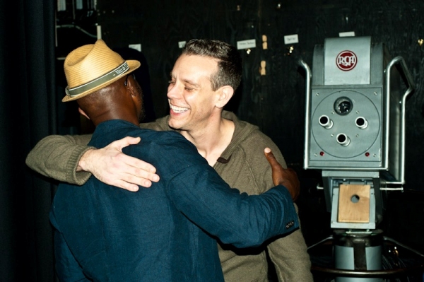 Photo Flash: Taye Diggs Visits MEMPHIS! Image
