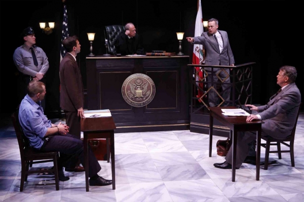 Photo Flash: MURDER IN THE FIRST Debuts Off-Broadway Tonight at 59E59 Theaters Image