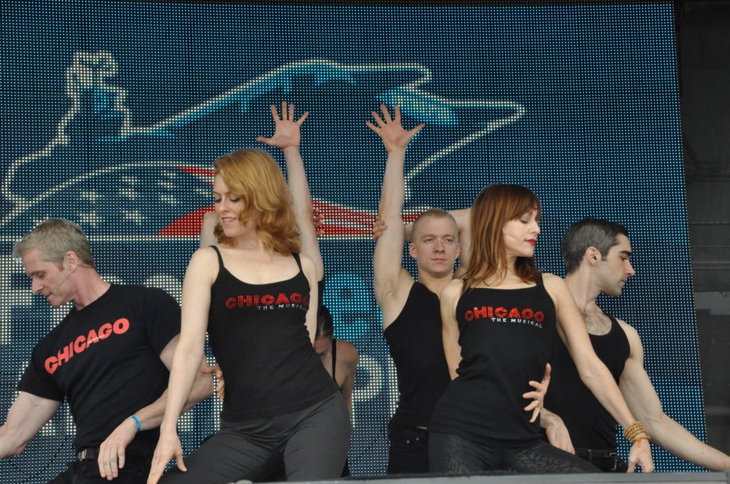 Photo Coverage: Casts of ANYTHING GOES, SISTER ACT, GHOST and More Perform for Fleet Week 2012! Image