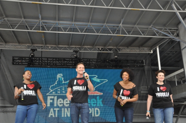 Photo Coverage: Casts of ANYTHING GOES, SISTER ACT, GHOST and More Perform for Fleet Week 2012! 
