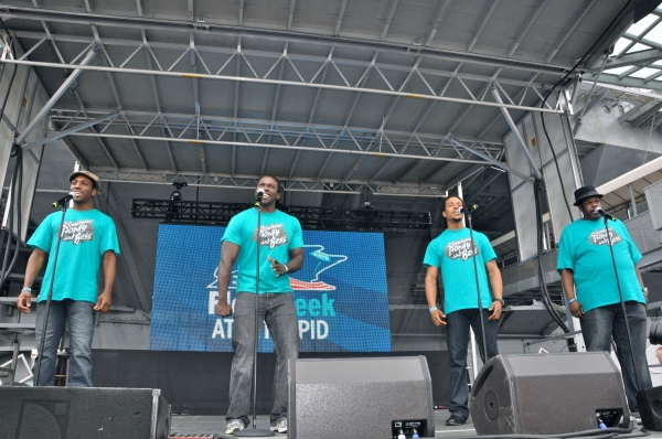 Photo Coverage: Casts of ANYTHING GOES, SISTER ACT, GHOST and More Perform for Fleet Week 2012! Image