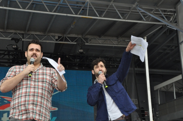 Photo Coverage: Casts of ANYTHING GOES, SISTER ACT, GHOST and More Perform for Fleet Week 2012! Image