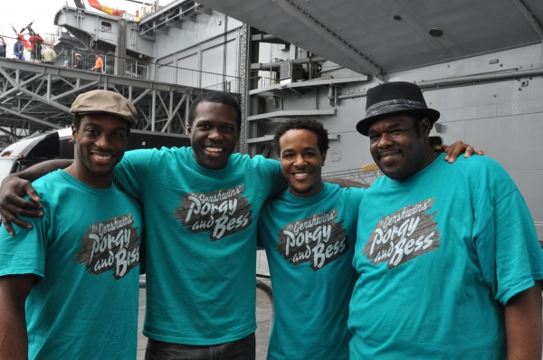 Photo Coverage: Casts of ANYTHING GOES, SISTER ACT, GHOST and More Perform for Fleet Week 2012!  Image