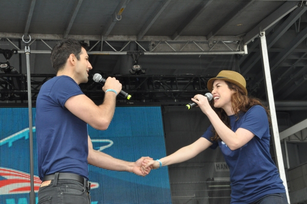 Photo Coverage: Casts of ANYTHING GOES, SISTER ACT, GHOST and More Perform for Fleet Week 2012! Image