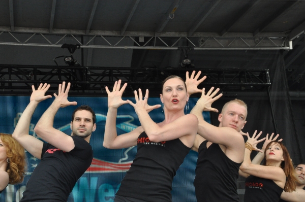 Photo Coverage: Casts of ANYTHING GOES, SISTER ACT, GHOST and More Perform for Fleet Week 2012! Image