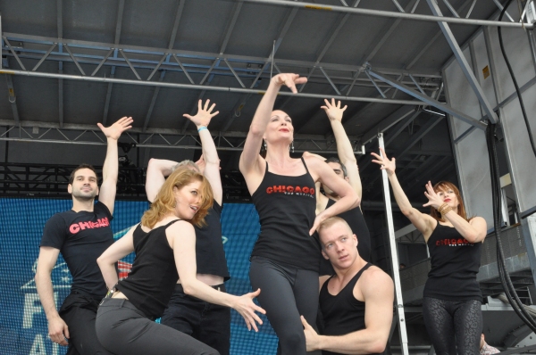 Photo Coverage: Casts of ANYTHING GOES, SISTER ACT, GHOST and More Perform for Fleet Week 2012! Image