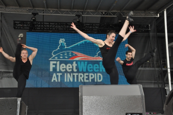 Photo Coverage: Casts of ANYTHING GOES, SISTER ACT, GHOST and More Perform for Fleet Week 2012! Image