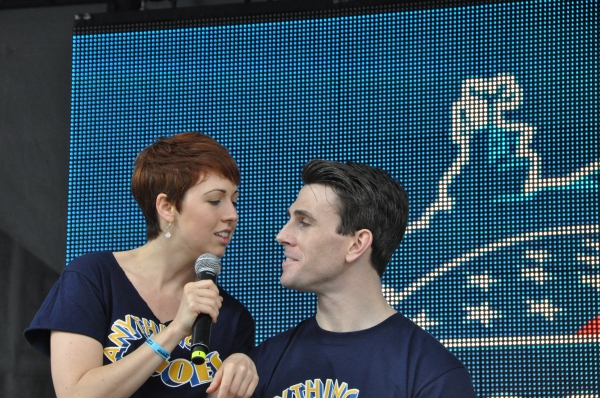 Photo Coverage: Casts of ANYTHING GOES, SISTER ACT, GHOST and More Perform for Fleet Week 2012! Image