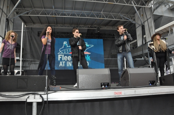 Photo Coverage: Casts of ANYTHING GOES, SISTER ACT, GHOST and More Perform for Fleet Week 2012! Image