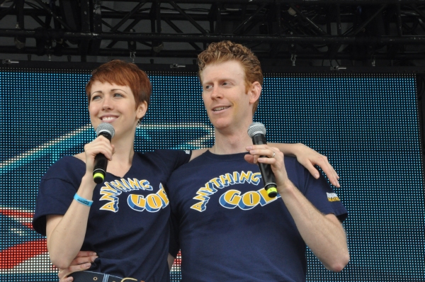 Photo Coverage: Casts of ANYTHING GOES, SISTER ACT, GHOST and More Perform for Fleet Week 2012! Image