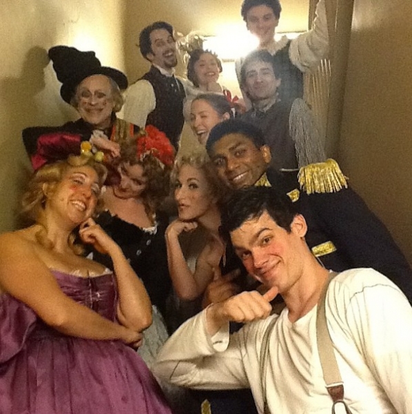 Photo Flash: Memorial Day Weekend Saturday Intermission Pics - NEWSIES, JERSEY BOYS, West End's THE 39 STEPS and More! Image