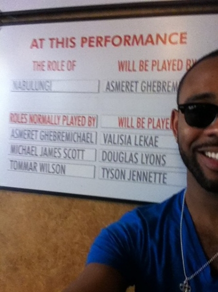 Photo Flash: Memorial Day Weekend Saturday Intermission Pics - NEWSIES, JERSEY BOYS, West End's THE 39 STEPS and More! Image