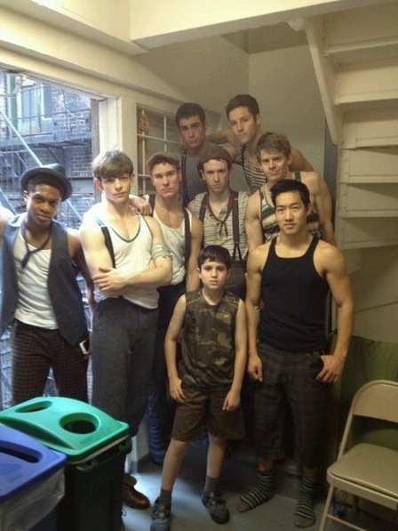 Photo Flash: Memorial Day Weekend Saturday Intermission Pics - NEWSIES, JERSEY BOYS, West End's THE 39 STEPS and More! Image