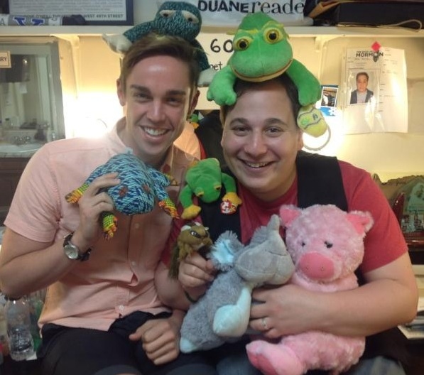 Photo Flash: Memorial Day Weekend Saturday Intermission Pics - NEWSIES, JERSEY BOYS, West End's THE 39 STEPS and More! Image