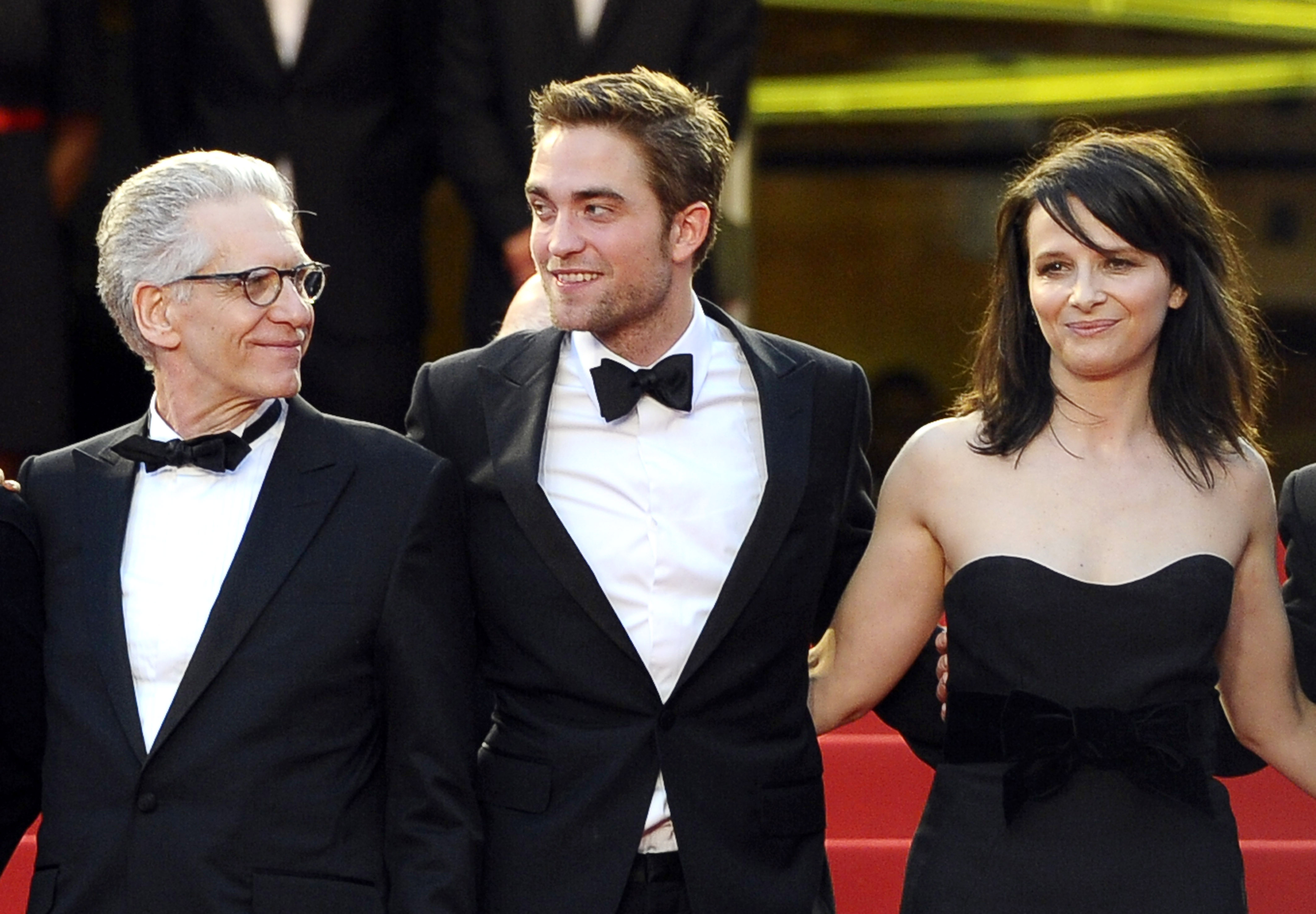 Photo Flash: COSMOPOLIS' Robert Pattinson, David Cronenberg et al. at 65th Cannes Film Festival Image