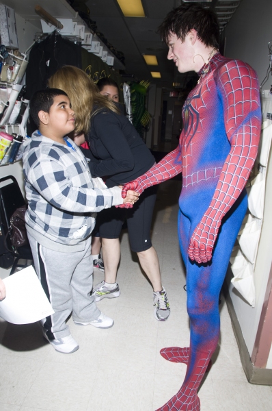 Photo Flash: SPIDER-MAN Cast Welcomes Armando Bigo Image