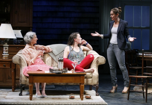 Photo Flash: Amy Brenneman, Beth Dixon, et al. in Playwrights Horizons' RAPTURE, BLISTER, BURN Image