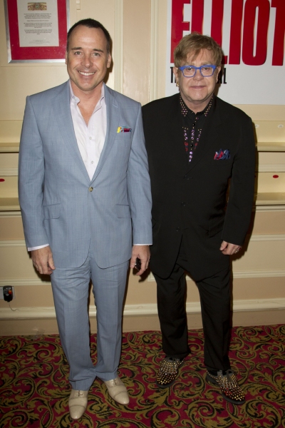 David Furnish and Elton John Photo