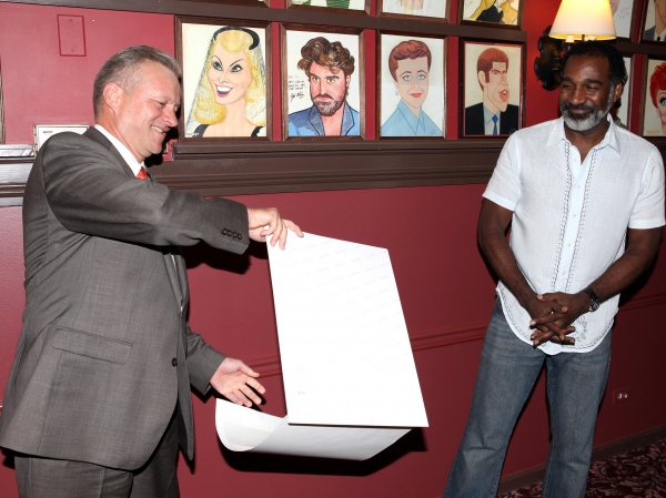 Photo Coverage: Norm Lewis Officially Joins Sardi's Wall of Fame Image