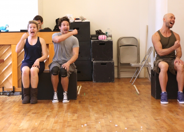 Photo Coverage: TRIASSIC PARQ The Musical in Rehearsal! Image