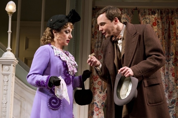 Photo Flash: First Look at Jim Parsons, Jessica Hecht et al. on Stage in HARVEY! Image