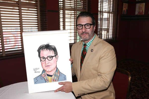 Photo Coverage: OTHER DESERT CITIES' Jon Robin Baitz Joins Sardi's Wall of Fame! Image