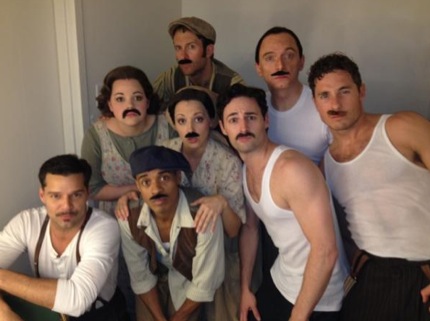 Photo Flash: Saturday Intermission Pics, June 2 - Cast of PRISCILLA, THE BOOK OF MORMON's Josh Gad and More - Updated! Image
