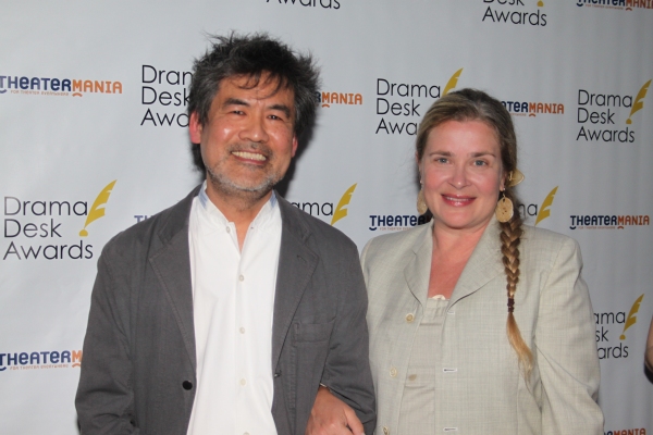 David Henry Hwang and guest Photo