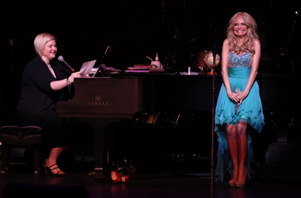 Kristin Chenoweth with Mary-Mitchell Campbell
 at 