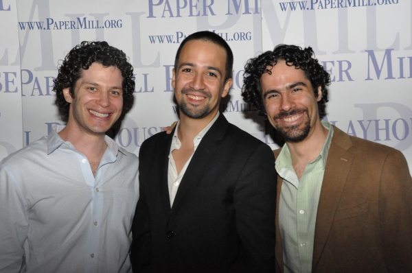 Thomas Kail, Lin-Manuel Miranda and Alex Lacamoire Photo