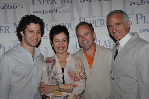 Thomas Kail, Lynn Ahrens, Stephen Flaherty and Mark S. Hoebee Photo