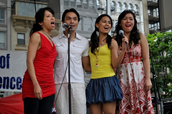 Photo Coverage: De Tagle, Go, Broadway Barkada et al. at 114th Philippine Independence Celebration Image