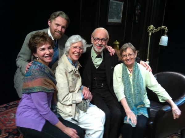 Photo Flash: Frances Sternhagen and Patricia Conolly Visit FREUD'S LAST SESSION Image