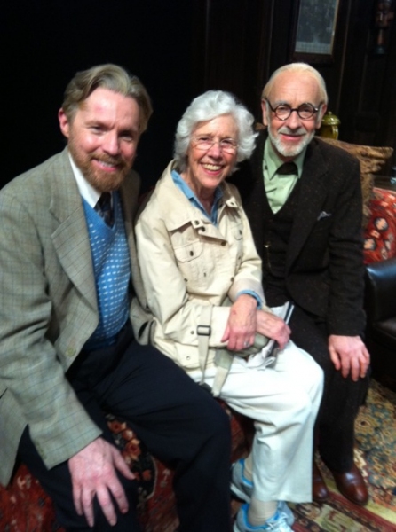 Photo Flash: Frances Sternhagen and Patricia Conolly Visit FREUD'S LAST SESSION Image