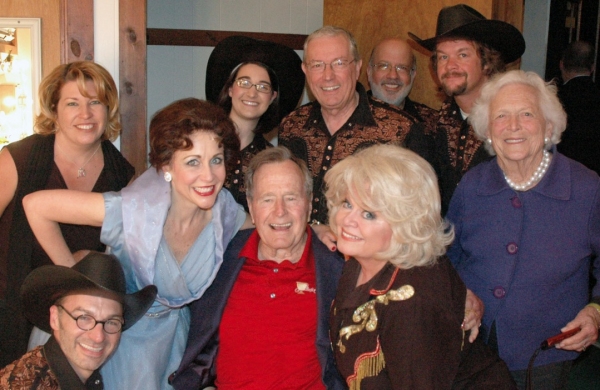 Photo Flash: President George H.W. Bush & Barbara Bush Visit Ogunquit Playhouse's ALWAYS, PATSY CLINE Image