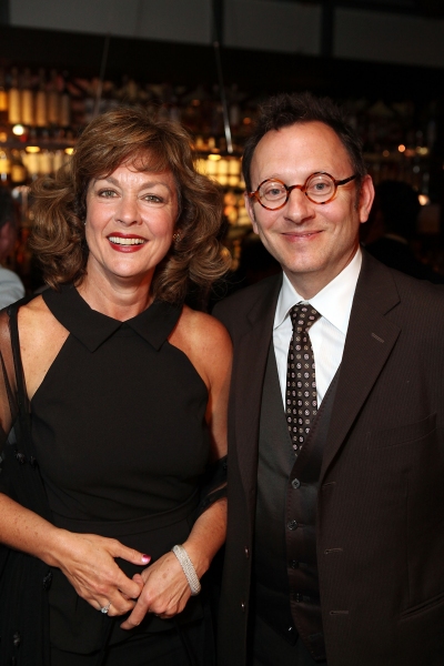 Cast member Michele Pawk and actor Michael Emerson
 Photo