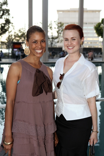 Actresses Victoria Gabrielle Platt and Rebecca Johnson
 Photo