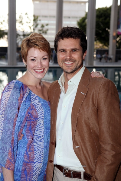 Actors Lisa Livesay and Will Collyer
 Photo