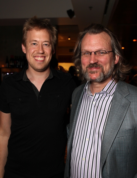 Chris Fenwick, Conductor/Keyboard, and David O, Associate Music Director
 Photo