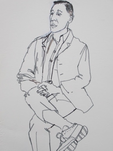 Photo Flash: Sneak Preview of Rebecca Allan's Exhibition KINDRED: PORTRAITS OF COUPLES IN THE ARTS Image