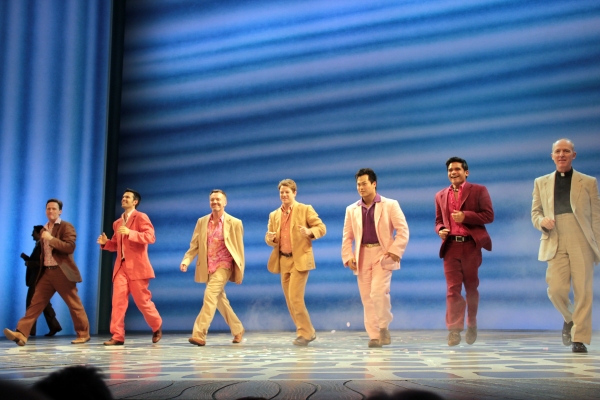 Photo Coverage: Aaron Lazar, Felicia Finley & More Join MAMMA MIA! Image