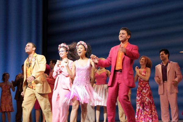 Photo Coverage: Aaron Lazar, Felicia Finley & More Join MAMMA MIA! Image