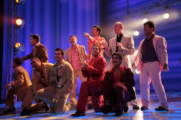 Photo Coverage: Aaron Lazar, Felicia Finley & More Join MAMMA MIA! Image