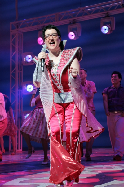 Photo Coverage: Aaron Lazar, Felicia Finley & More Join MAMMA MIA! Image