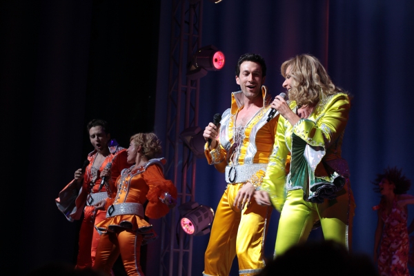 Photo Coverage: Aaron Lazar, Felicia Finley & More Join MAMMA MIA! Image
