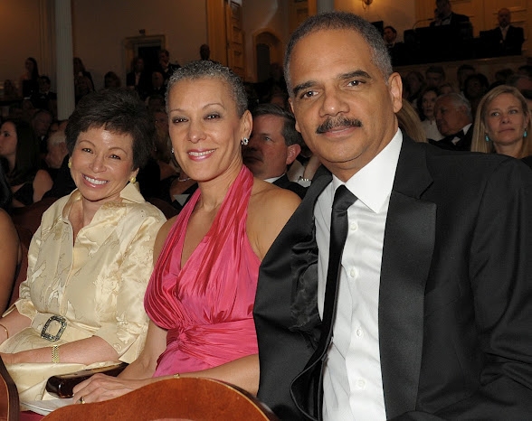 The Honorable Valerie Jarrett with Dr. Sharon Malone and The Honorable Eric H. Holder Photo